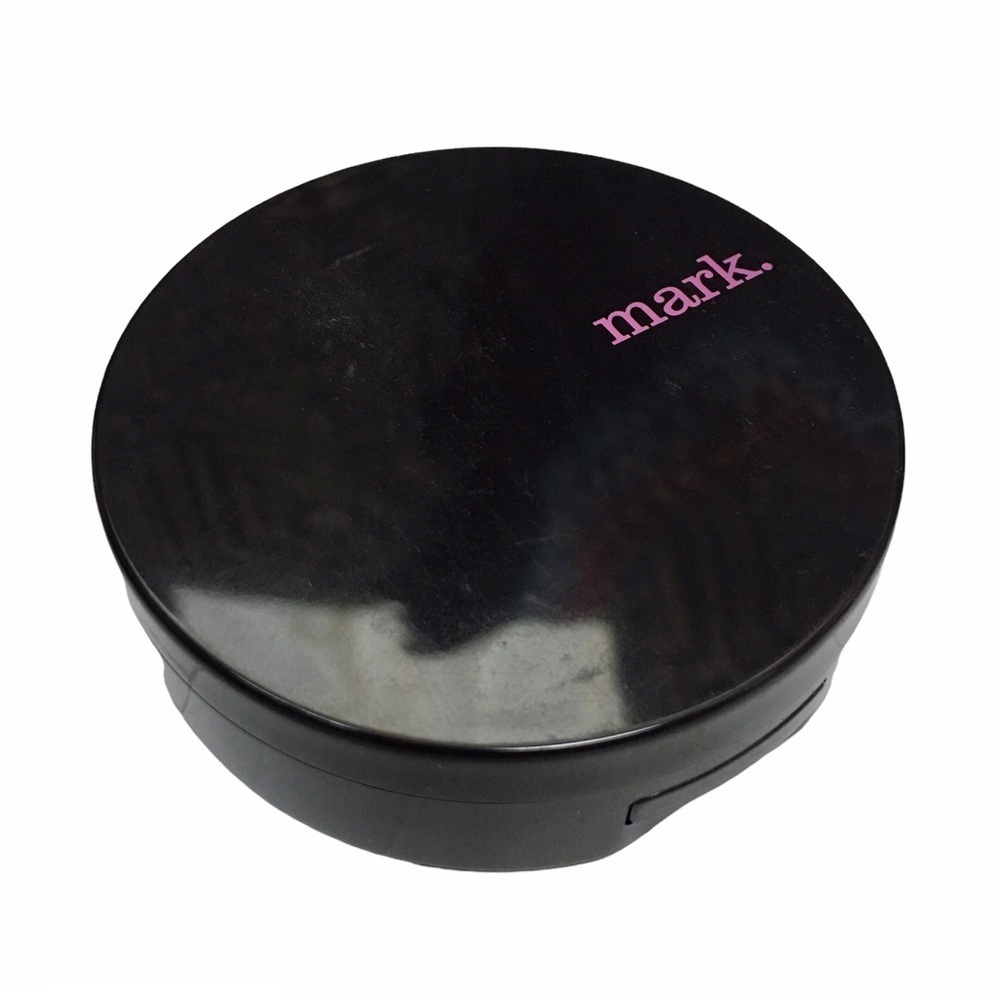 mark. Powder Buff Natural Skin Foundation Pressed Powder Compact Shade Natural